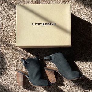 Lucky 🍀 Brand Lisza Open Toe Bootie